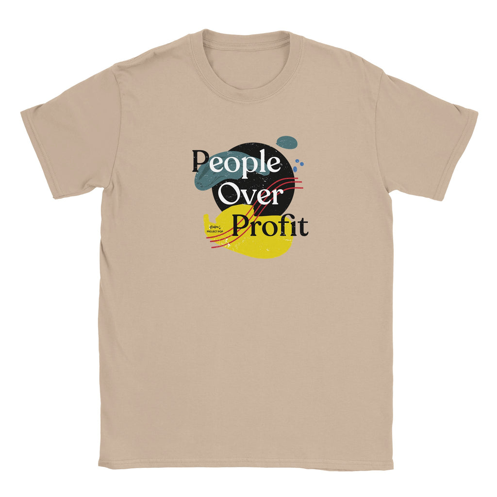People over Profit - Paint T-Shirt