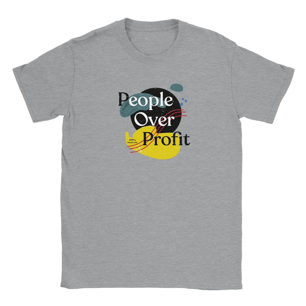 People over Profit - Paint T-Shirt