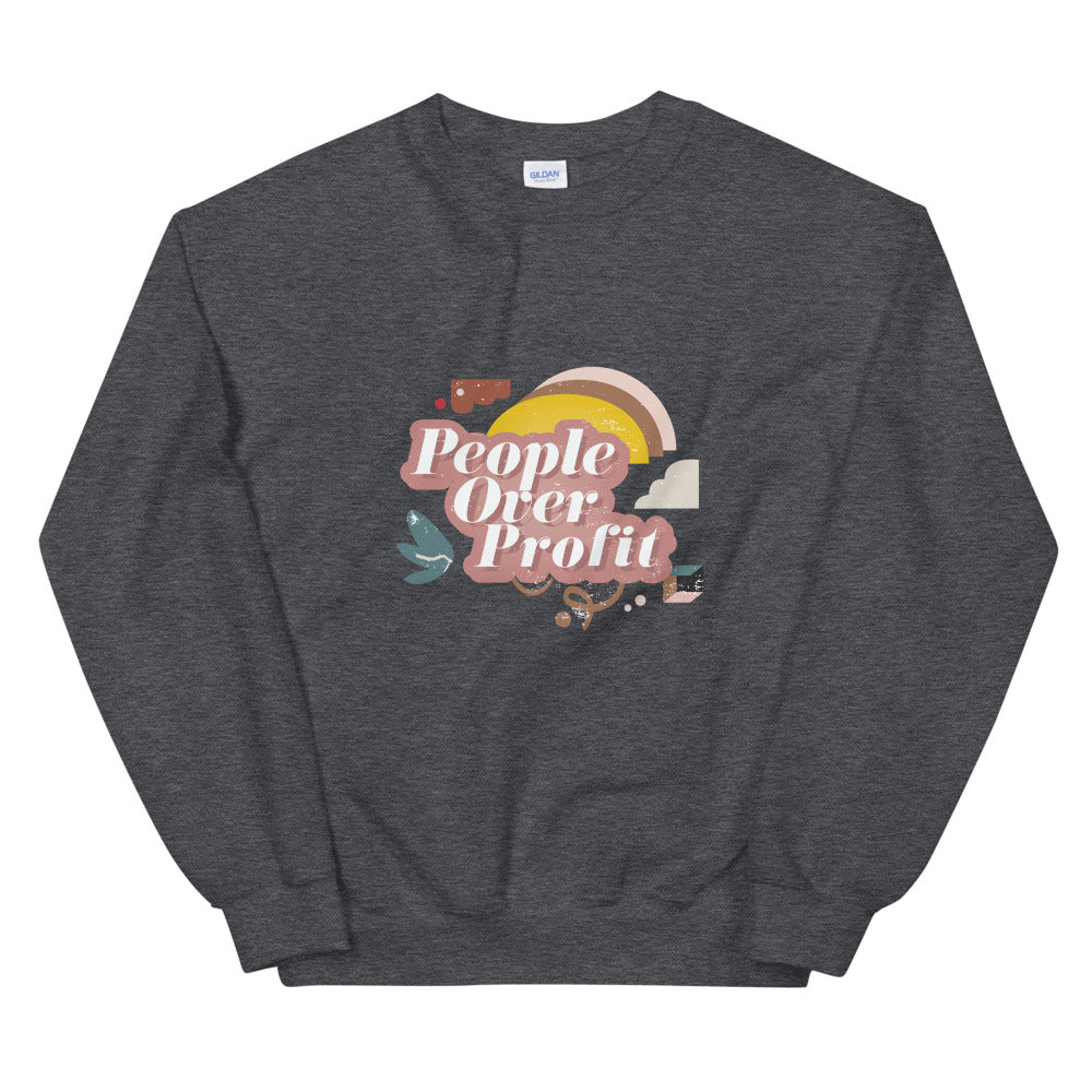 People over Profit Nature Sweatshirt